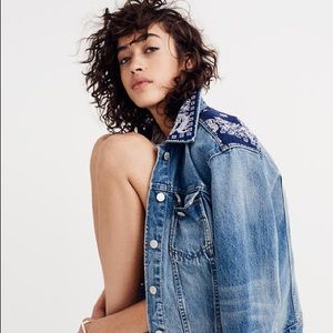 Madewell x B Sides bandana jacket